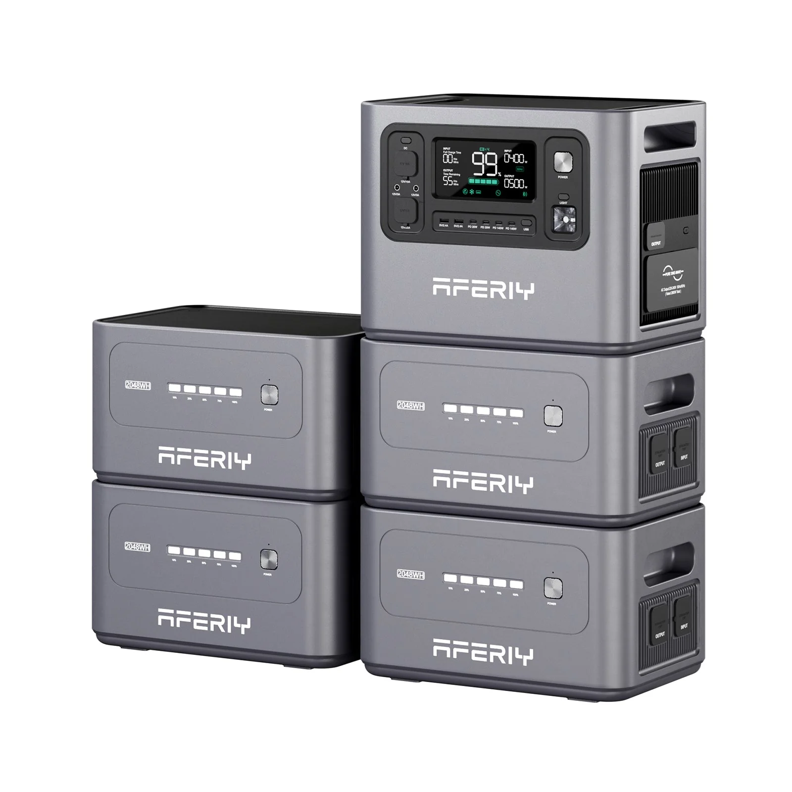 AFERIY P280 Portable Power Station with Expandable Capacity 2800W 2048Wh - Image 13