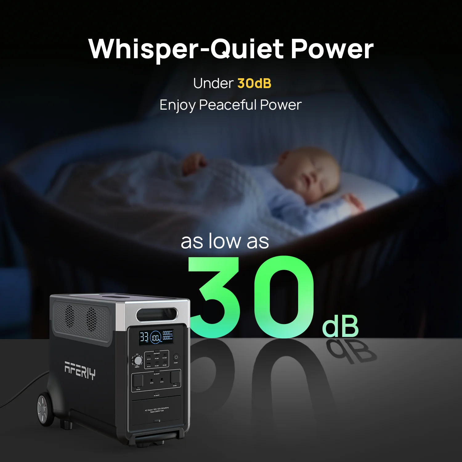 AFERIY P310 Portable Power Station with Expandable Capacity 3600W 3840Wh - Image 7
